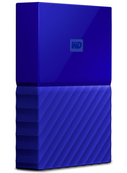 Внешний жесткий диск WD My Passport 1Tb Blue (WDBBEX0010BBL-EEUE)